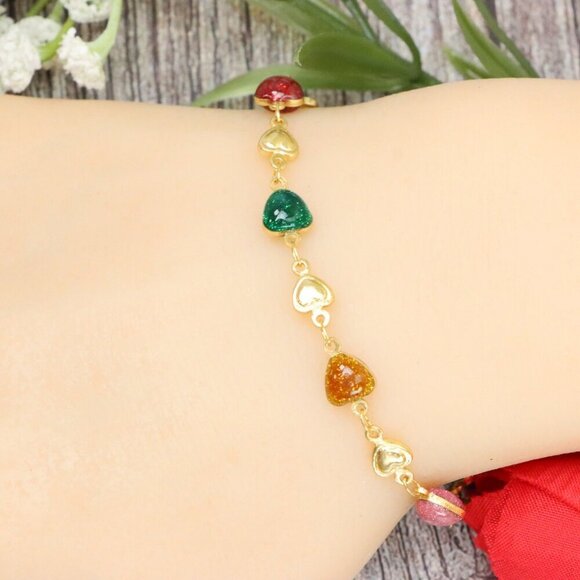 "Trendy Handmade Bracelet – A Stylish Gift for Women & Girls, MAR091851 - Picture 10 of 10